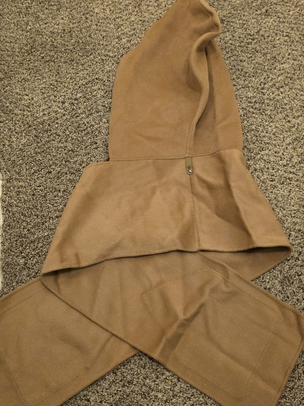 Camel/Tan Hooded Scarf